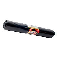 Мешки для мусора 240 л, черные, в рулоне 5 шт., ПВД 80 мкм, 1300х900 мм, МЕШКОFF, 4217 в Люберцах