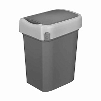 Контейнер для мусора Smart Bin 10 л (серый) 10 серый в Люберцах