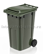 Контейнер для мусора 240 л зеленый облегченный 240 зеленый в Люберцах